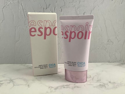 ウォータースプラッシュサンクリーム/espoir/日焼け止め・UVケアを使ったクチコミ(1枚目)