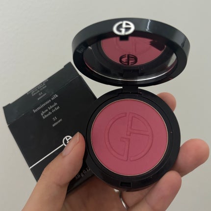 ジョルジオ アルマーニ ビューティ ルミナス シルク グロー ブラッシュのクチコミ「ジョルジオ アルマーニ ビューティ
ルミナス シルク グロー ブラッシュ #51 アモーレ
.....」(1枚目)