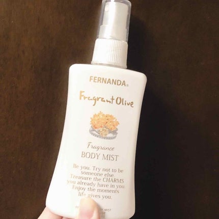 フレグランスボディミスト(フレグラントオリーブ)/フェルナンダ/香水(レディース)を使ったクチコミ(1枚目)