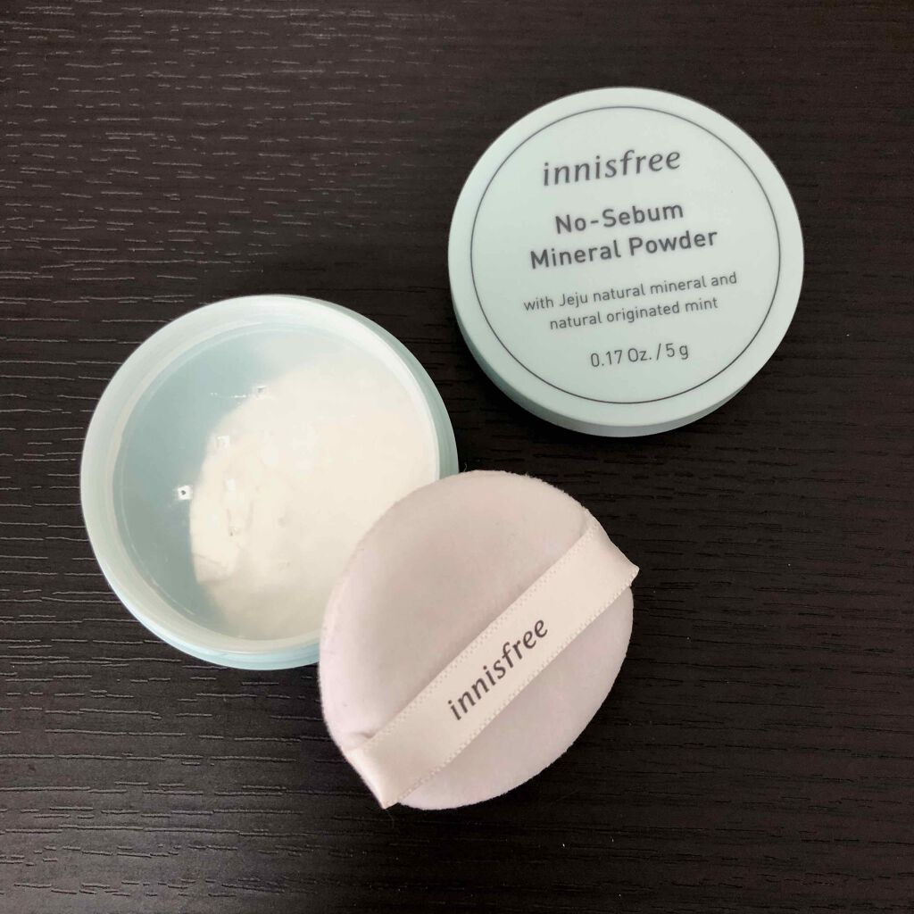 ノーセバム ミネラルパウダー/innisfree/ルースパウダーを使ったクチコミ（1枚目）