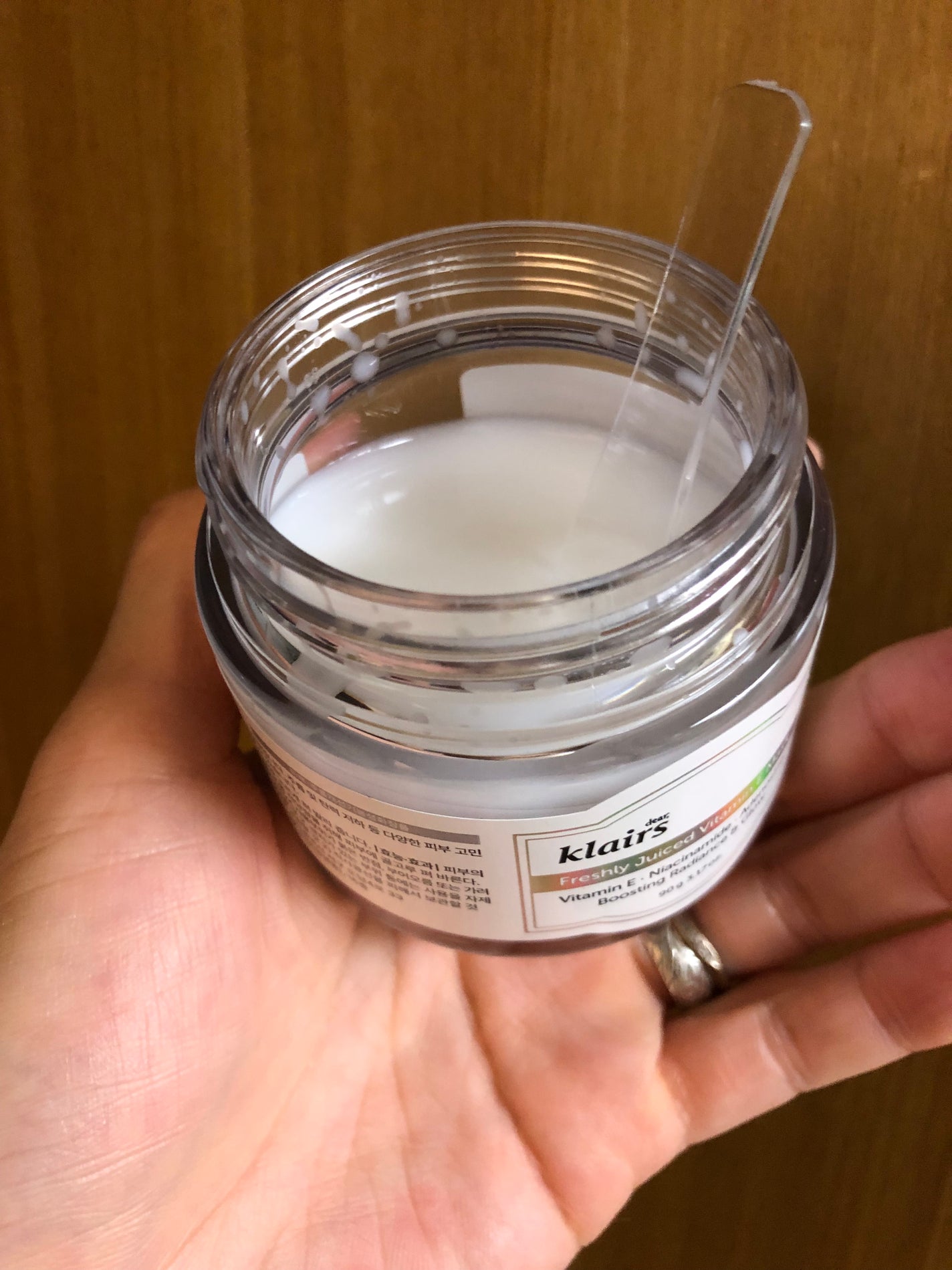 フレッシュリージュースドビタミンEマスク(90g)/Klairs/フェイスクリームを使ったクチコミ(1枚目)