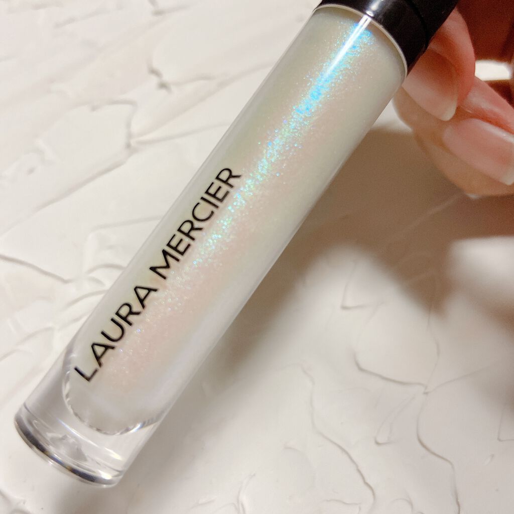 キャビア クローム ヴェイル ライトウェイト リキッド アイカラー 06 オパールセント/ローラ メルシエ/リキッドアイシャドウを使ったクチコミ（2枚目）