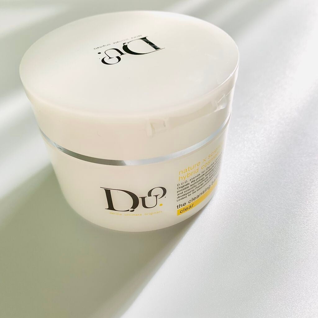 デュオ ザ クレンジングバーム クリア/DUO/クレンジングバームを使ったクチコミ(1枚目)