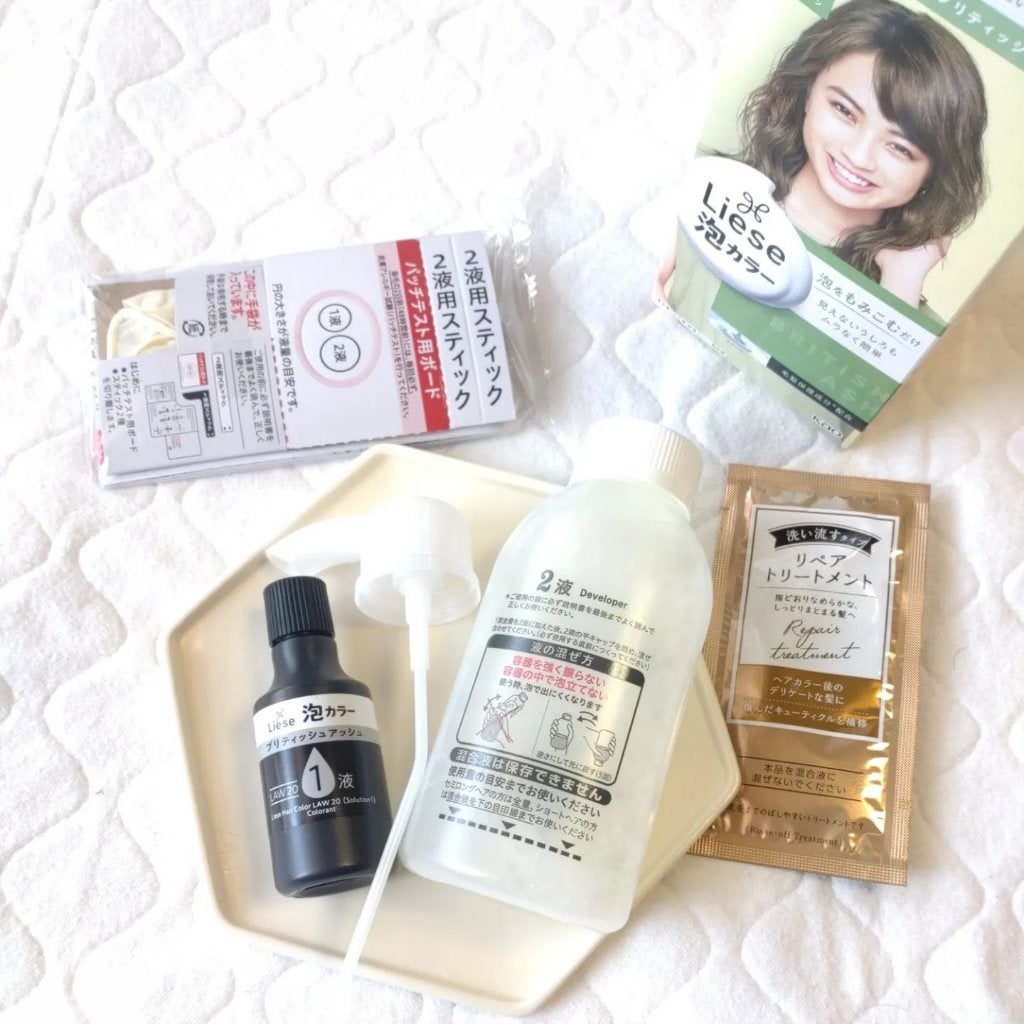 泡カラー/リーゼ/ヘアカラーを使ったクチコミ(2枚目)