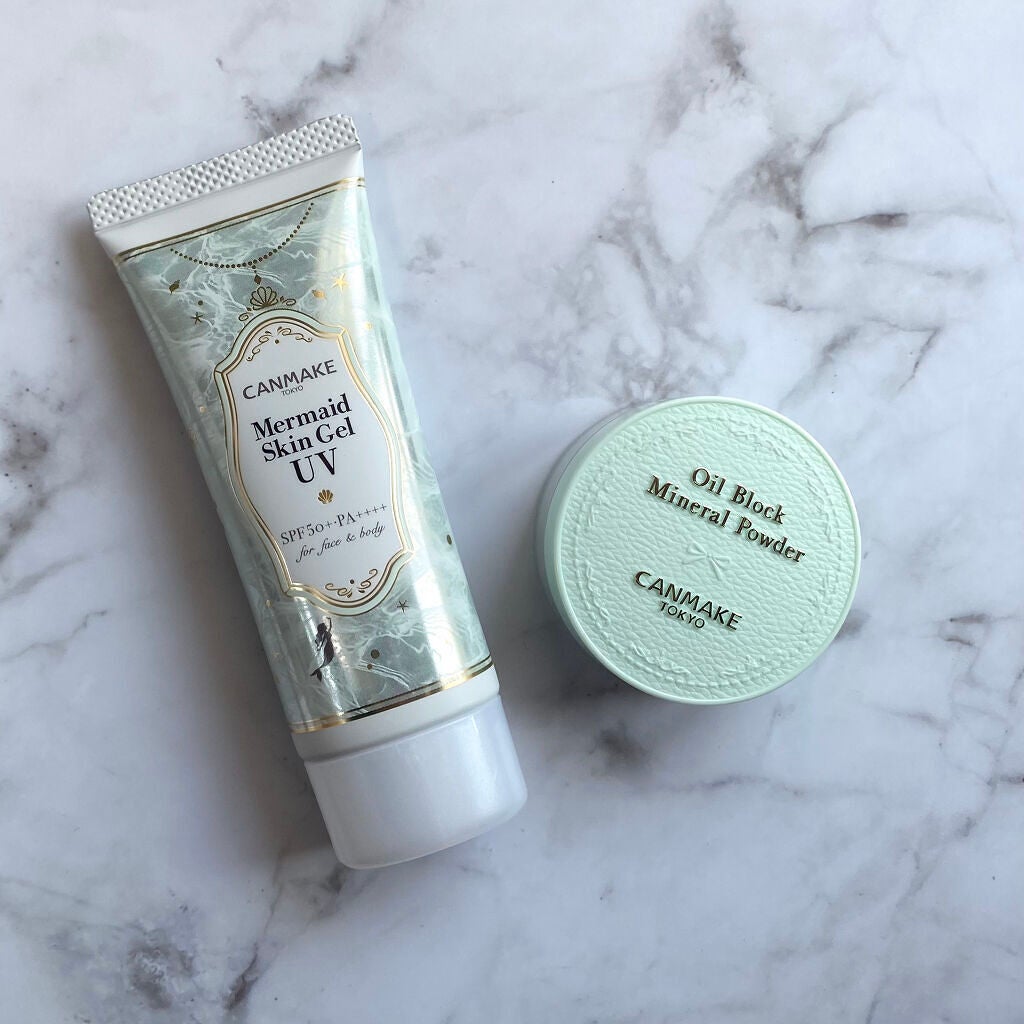 マーメイドスキンジェルUV/キャンメイク/日焼け止めジェルを使ったクチコミ(4枚目)