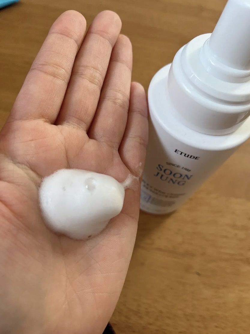 スンジョン ホイップクレンザー/ETUDE/泡洗顔を使ったクチコミ（3枚目）