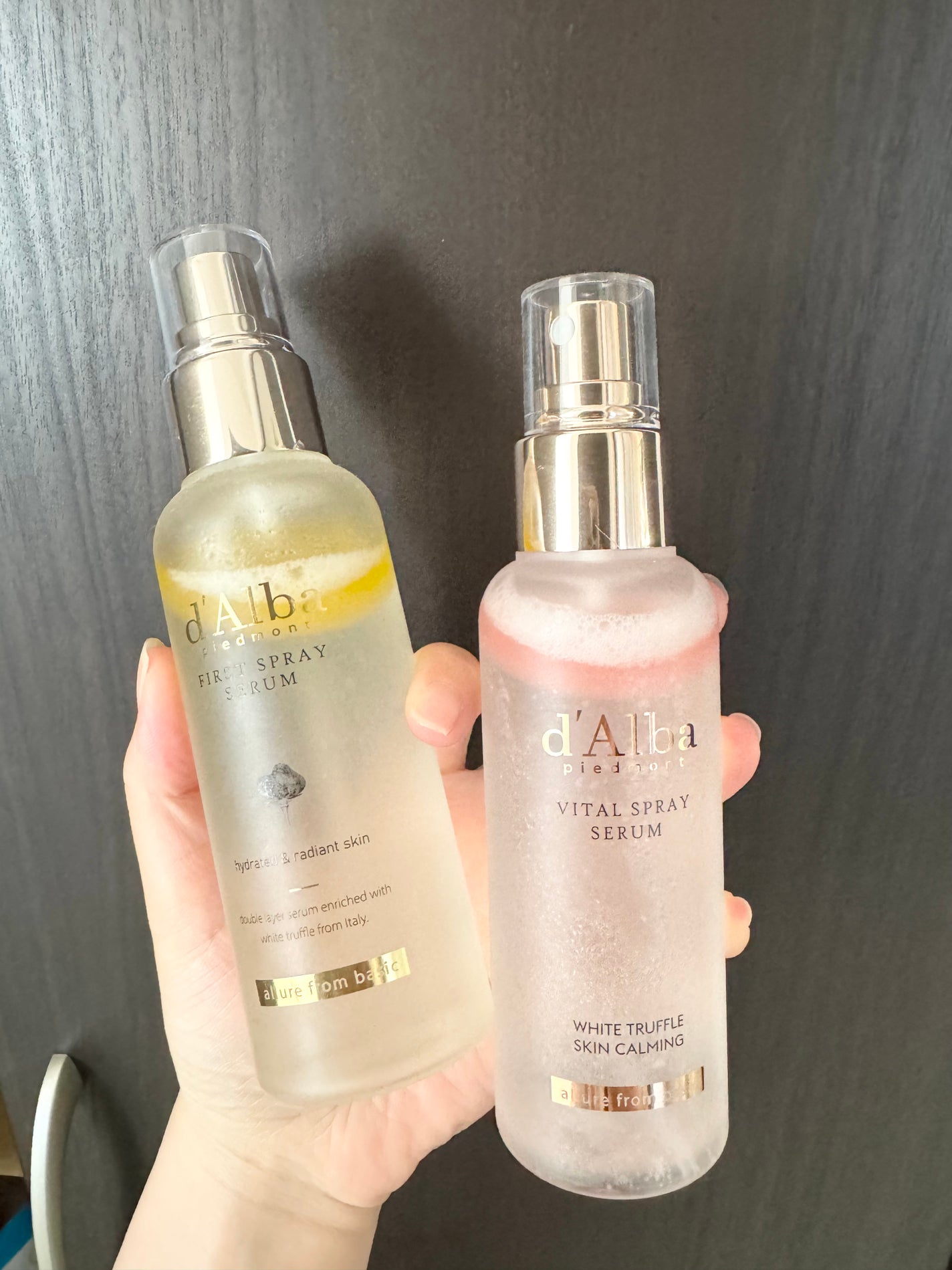 ダルバ ホワイトトリュフバイタルスプレーセラム/ダルバ/ミスト状化粧水を使ったクチコミ(4枚目)