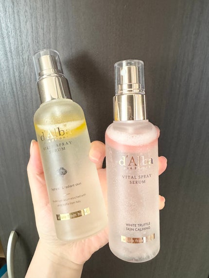ダルバ ホワイトトリュフバイタルスプレーセラム/ダルバ/ミスト状化粧水を使ったクチコミ(4枚目)