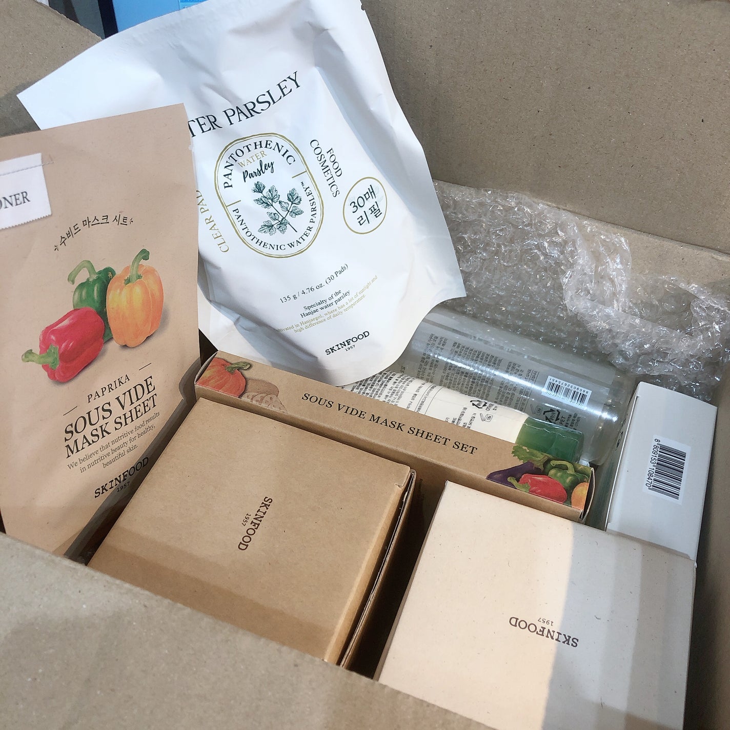 キャロットカロテン カーミングウォーターパッド/SKINFOOD/トナーパッドを使ったクチコミ(1枚目)