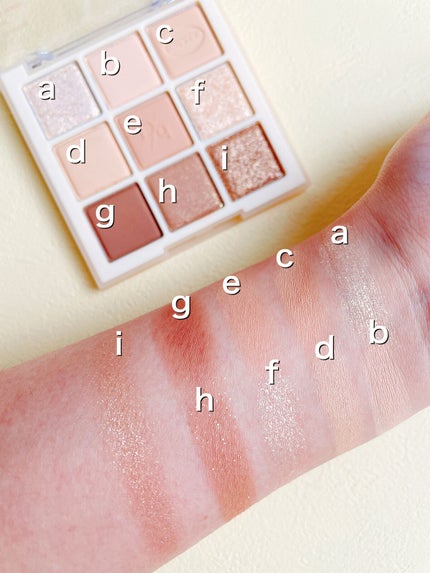 シャドウパレット/dasique/アイシャドウパレットを使ったクチコミ(2枚目)