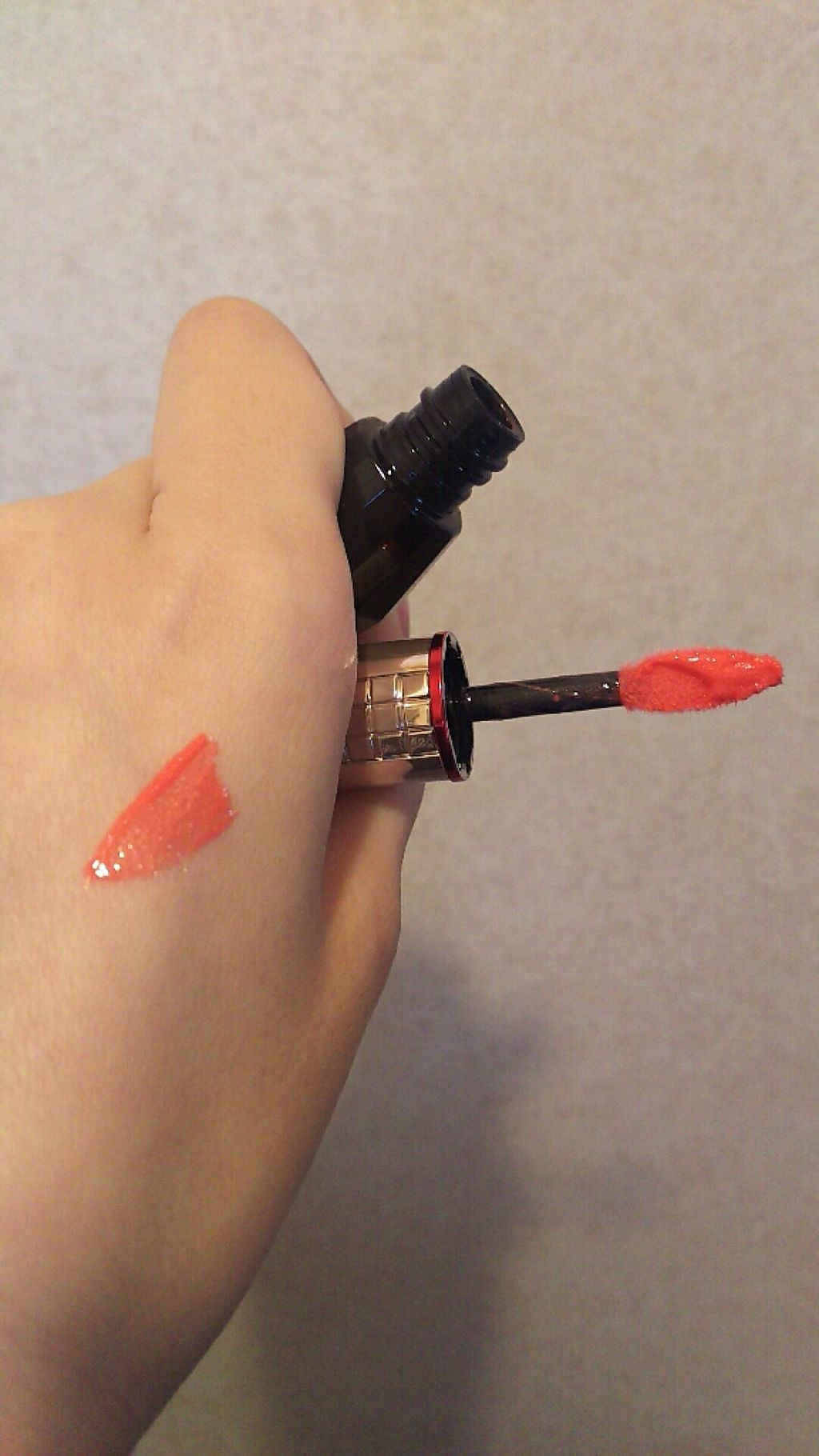 エッセンスジェルルージュ/マキアージュ/リップグロスを使ったクチコミ(1枚目)