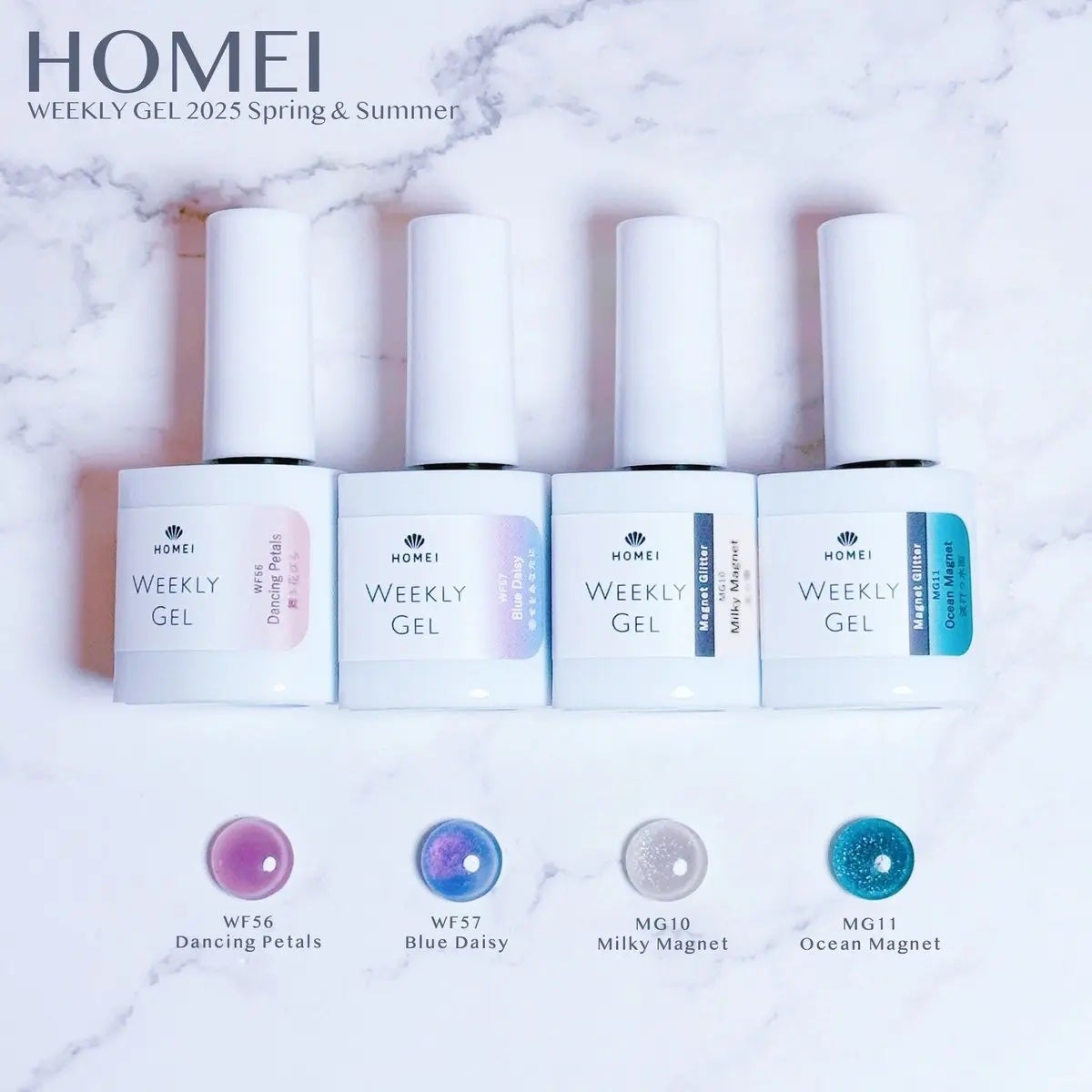 ウィークリージェル/HOMEI/ジェルネイルを使ったクチコミ(3枚目)