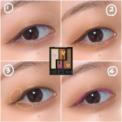 3Dアイブロウカラー/KATE/眉マスカラを使ったクチコミ(2枚目)