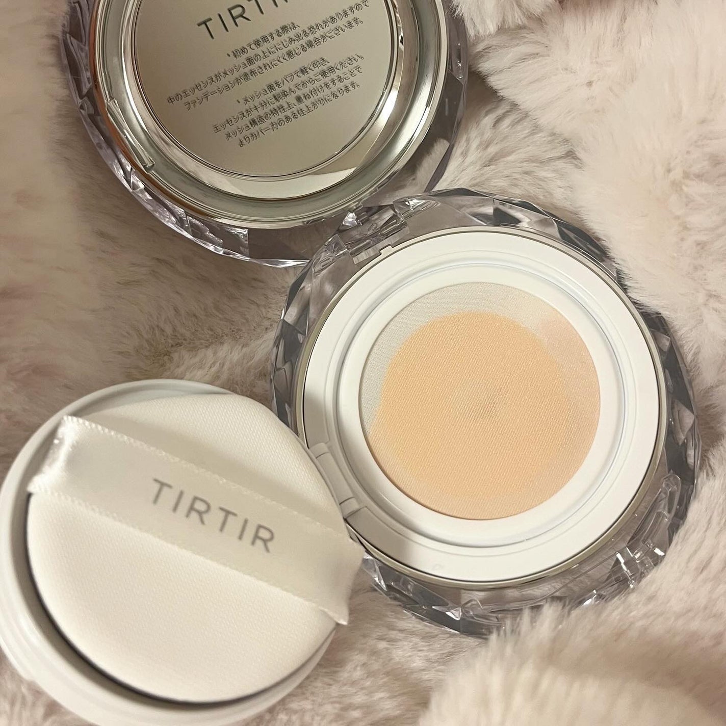マスクフィット クリスタルメッシュクッション/TIRTIR(ティルティル)/クッションファンデーションを使ったクチコミ(3枚目)