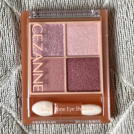 ベージュトーンアイシャドウ/CEZANNE/アイシャドウパレットを使ったクチコミ(2枚目)