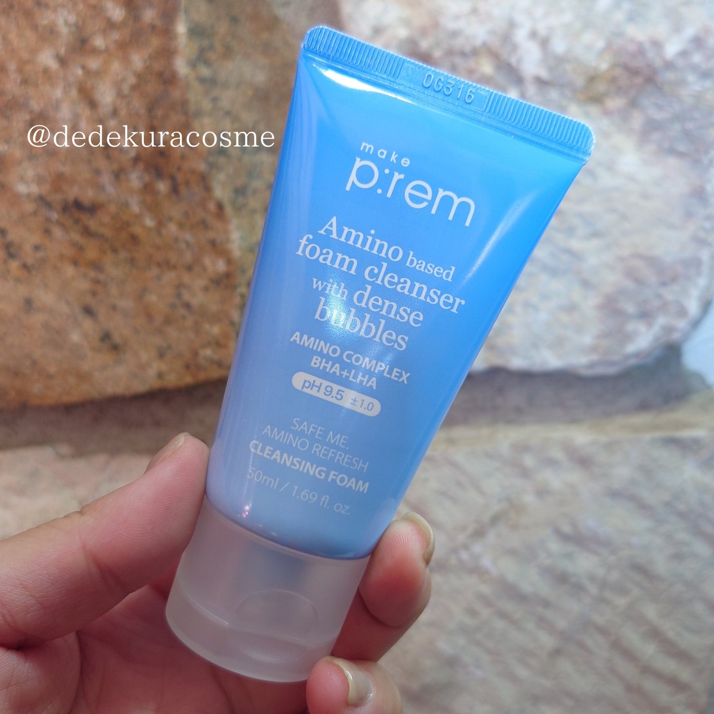 アミノリフレッシュクレンジングフォーム/make prem/クレンジングクリームを使ったクチコミ(1枚目)