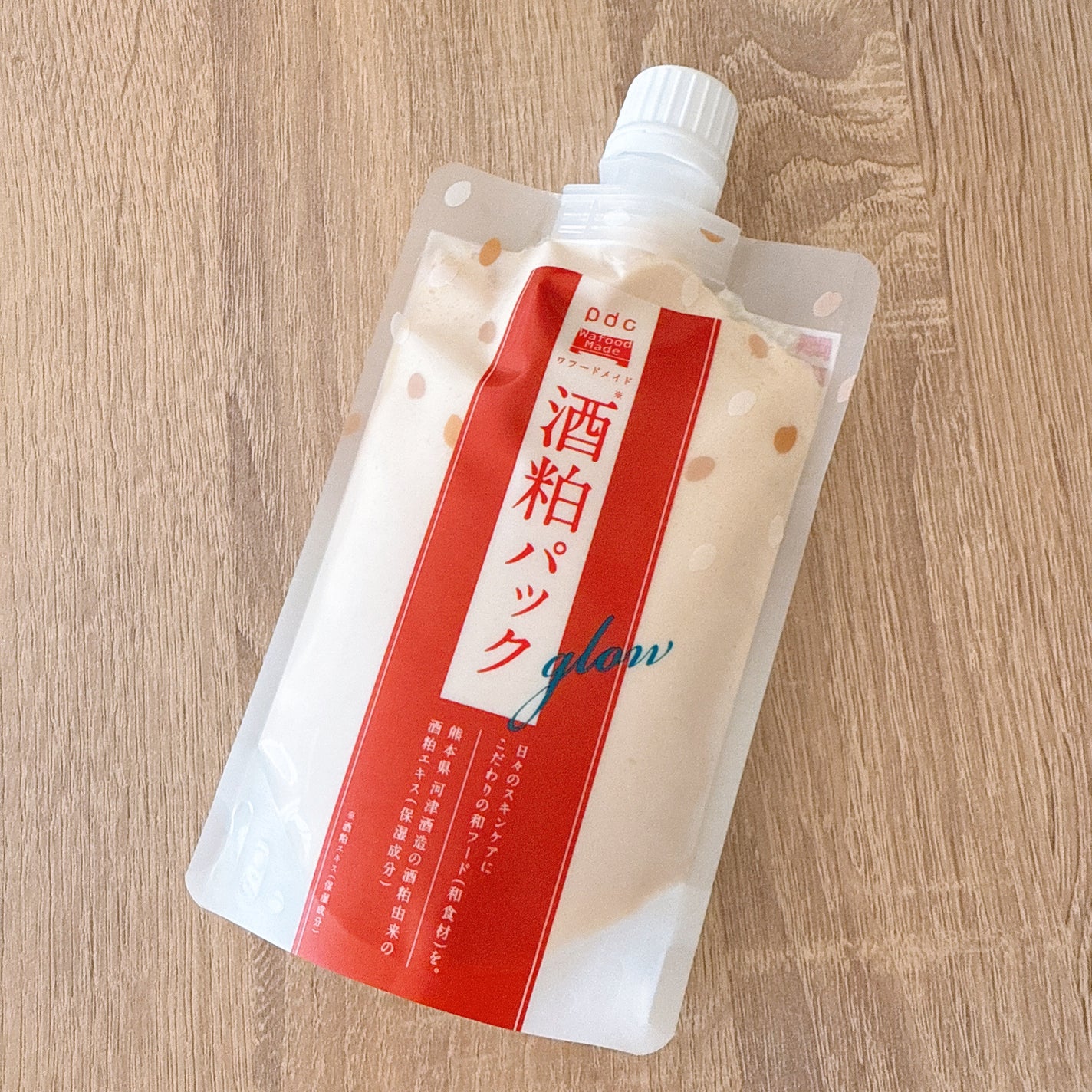 ワフードメイド 酒粕パック グロー/pdc/洗い流すパック・マスクを使ったクチコミ(1枚目)