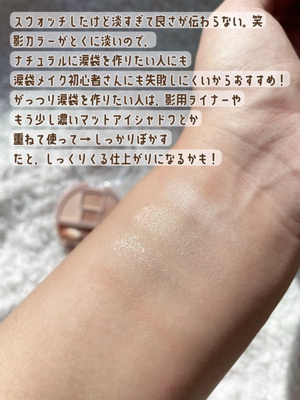 プランぷくコーデアイズ/キャンメイク/パウダーアイシャドウを使ったクチコミ(3枚目)