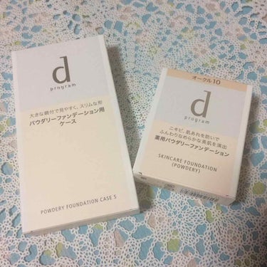 d プログラム 薬用 スキンケアファンデーション（パウダリー）のクチコミ「肌が荒れれても！ニキビができても使える万能ファンデーション💓
dプログラム 薬用 スキンケアフ.....」（1枚目）