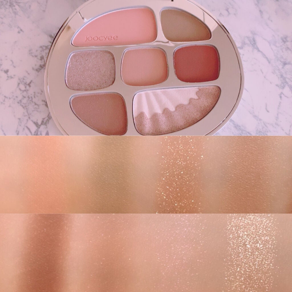 琥珀マルチパレット/Joocyee/アイシャドウパレットを使ったクチコミ(4枚目)