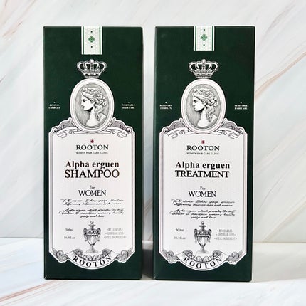 アルファエルゲンンシャンプー/トリートメント/ROOTON/市販シャンプーを使ったクチコミ(5枚目)