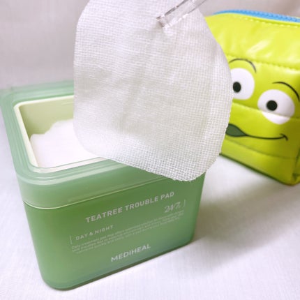 ティーツリー トラブルパッド/MEDIHEAL/トナーパッドを使ったクチコミ(5枚目)