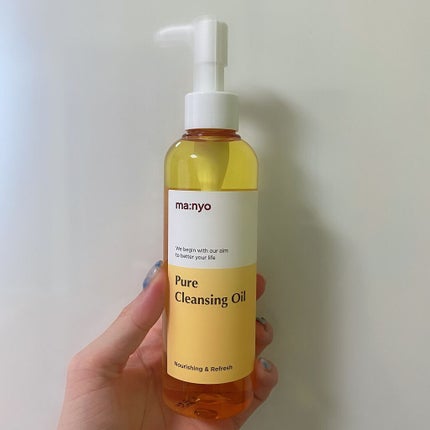 ピュア クレンジング オイル/manyo/オイルクレンジングを使ったクチコミ(1枚目)
