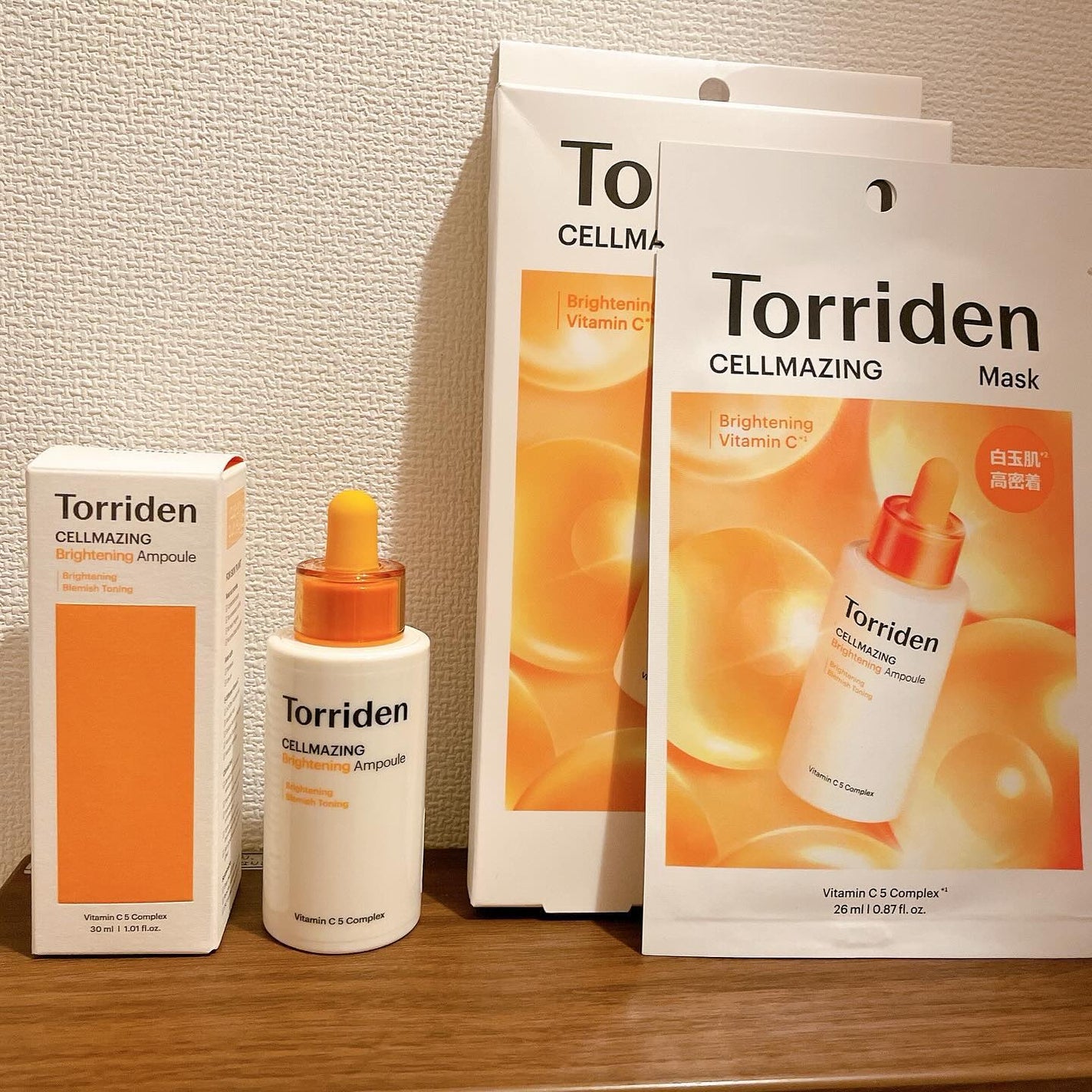 セルメイジング ビタC ブライトニングマスク/Torriden/シートマスク・パックを使ったクチコミ(1枚目)