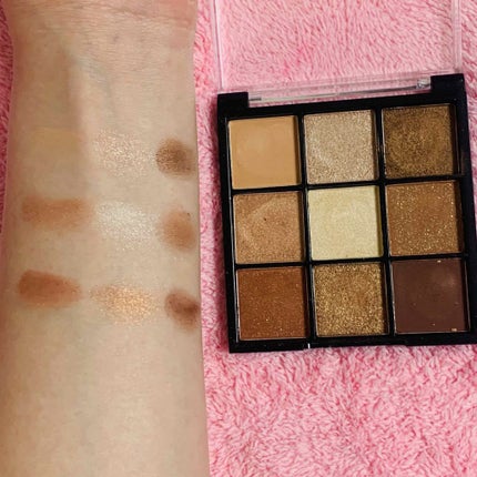 UR GLAM BLOOMING EYE COLOR PALETTE/U R GLAM/アイシャドウパレットを使ったクチコミ(3枚目)