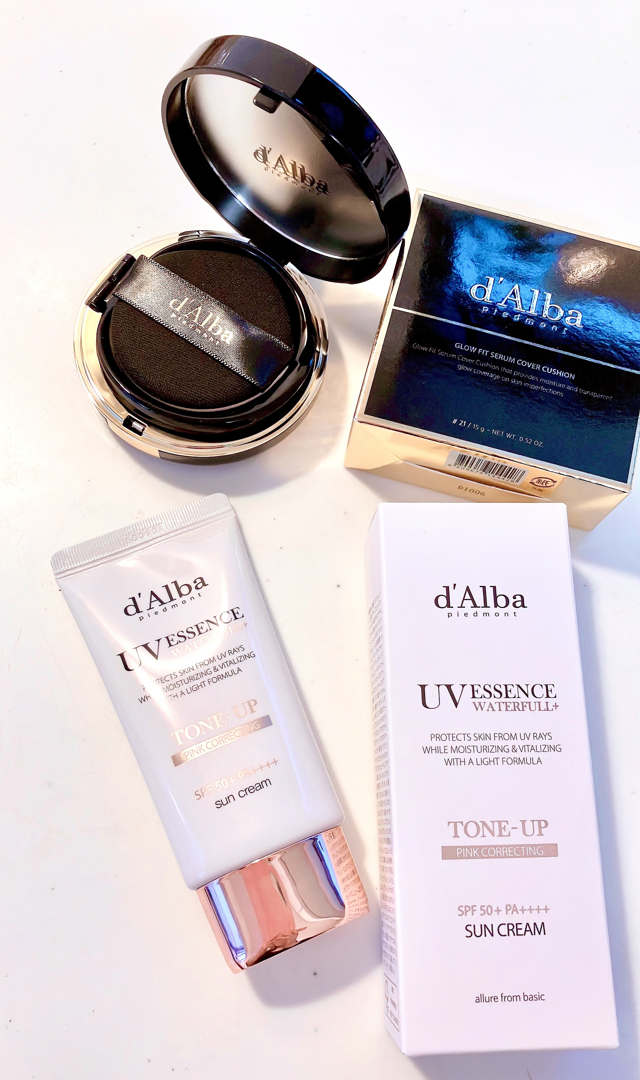 ウォータフルトーンアップサンクリーム/ダルバ/日焼け止めクリームを使ったクチコミ（1枚目）