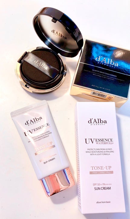 ウォータフルトーンアップサンクリーム/ダルバ/日焼け止めクリームを使ったクチコミ(1枚目)