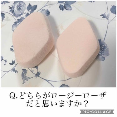 DAISO メイクスポンジ 厚手 ダイヤ型のクチコミ「こんにちは、なのかのんです(∩´͈ ᐜ `͈∩)˖*♬೨̣̥


今回ご紹介するのはこちら↓↓.....」（1枚目）