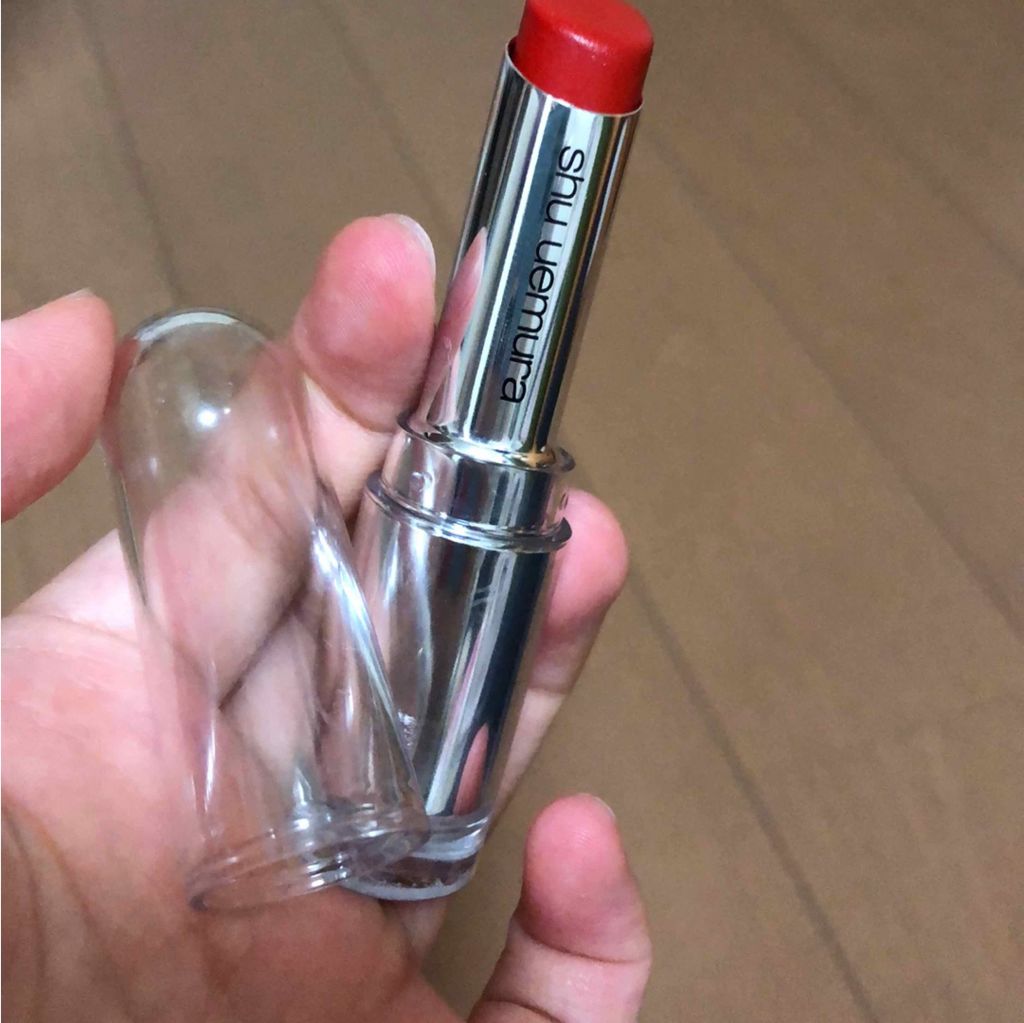 ルージュ アンリミテッド RD 160/shu uemura/口紅を使ったクチコミ（1枚目）