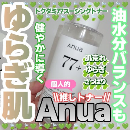 ドクダミ 77 スージングトナー/Anua/化粧水を使ったクチコミ(1枚目)