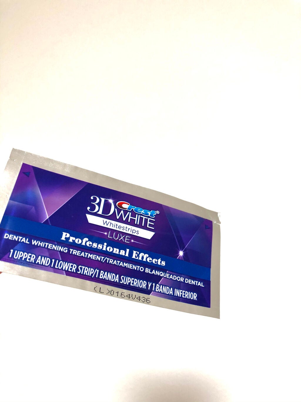 クレスト3Dホワイトニング ホワイトストリップ プロフェッショナル エフェクツ/クレスト/その他オーラルケアを使ったクチコミ(2枚目)