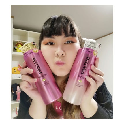 ミラクルズ カラーシャイン シャンプー/トリートメント/パンテーン/市販シャンプーを使ったクチコミ(1枚目)