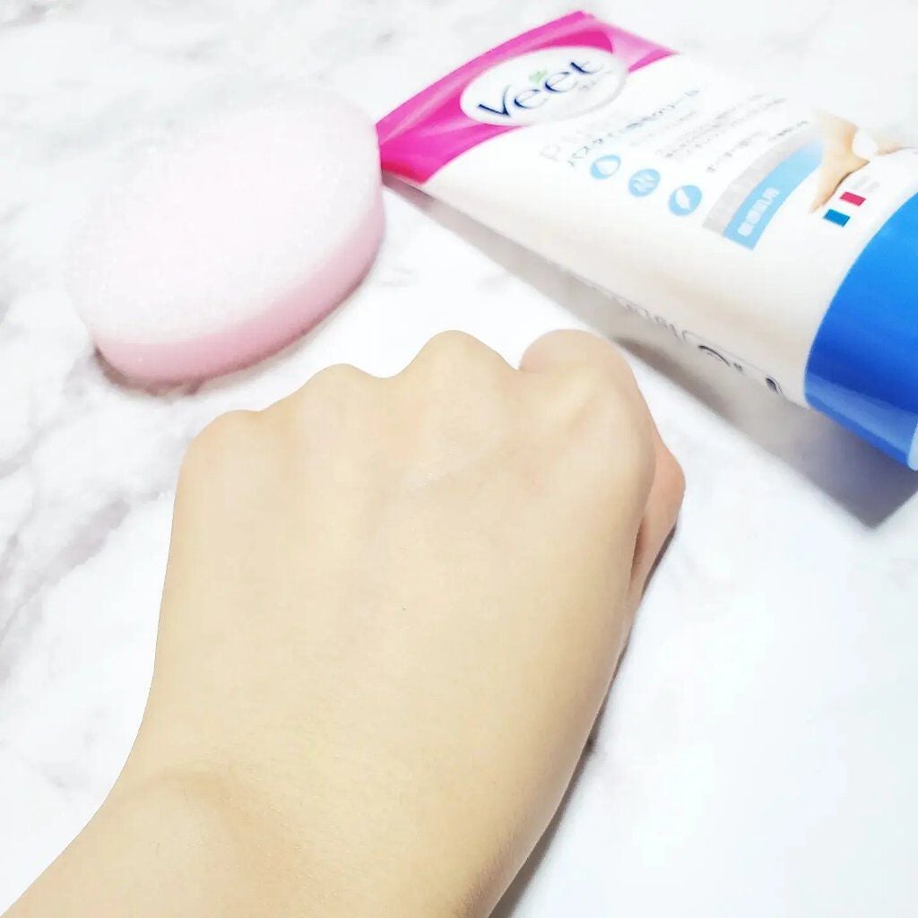 ヴィート ピュアバスタイム除毛クリーム 敏感肌用/Veet/除毛クリームを使ったクチコミ(7枚目)