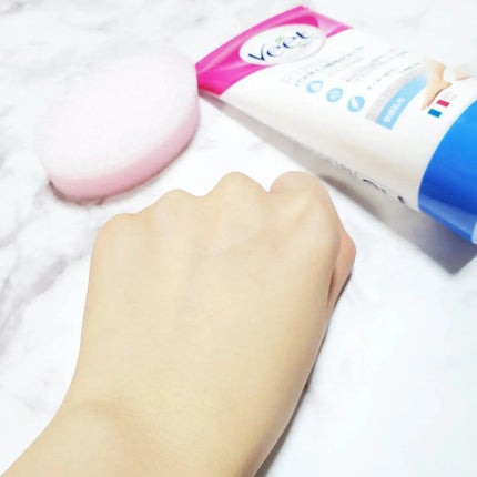 ヴィート ピュアバスタイム除毛クリーム 敏感肌用/Veet/除毛クリームを使ったクチコミ(7枚目)