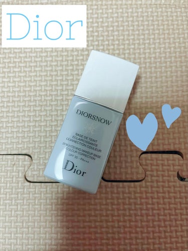 スノー メイクアップ ベース UV35 SPF35／PA+++ ブルー シェード/Dior/化粧下地を使ったクチコミ（1枚目）