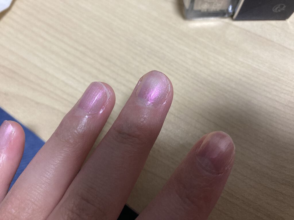 ディオール ヴェルニ トップコート  001 オパール（生産終了）/Dior/ネイルトップコートを使ったクチコミ（2枚目）