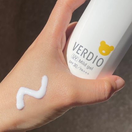 ベルディオ UVマイルドジェル 日焼け止め /メンターム/化粧下地を使ったクチコミ(4枚目)