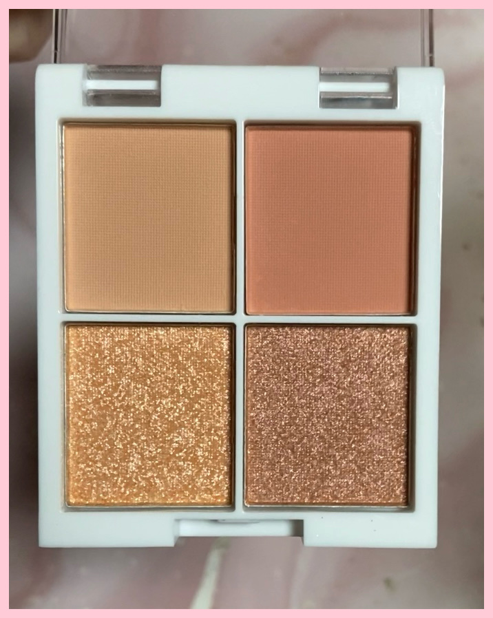 IDATE 4色アイシャドウパレット 06/IDATE/アイシャドウパレットを使ったクチコミ（3枚目）