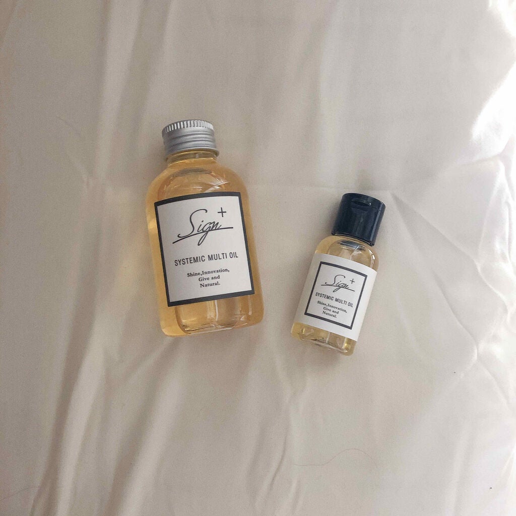 システミックオイル/Sign/ヘアオイルを使ったクチコミ(1枚目)