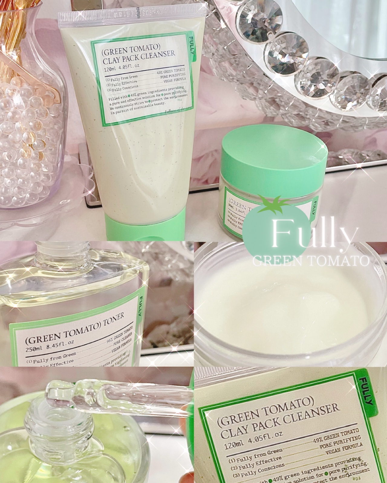 グリーントマトクレイマスククレンザー/FULLY/洗い流すパック・マスクを使ったクチコミ（1枚目）