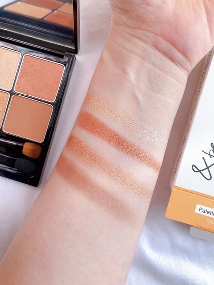 パレットアイシャドウ/&be/アイシャドウパレットを使ったクチコミ(3枚目)