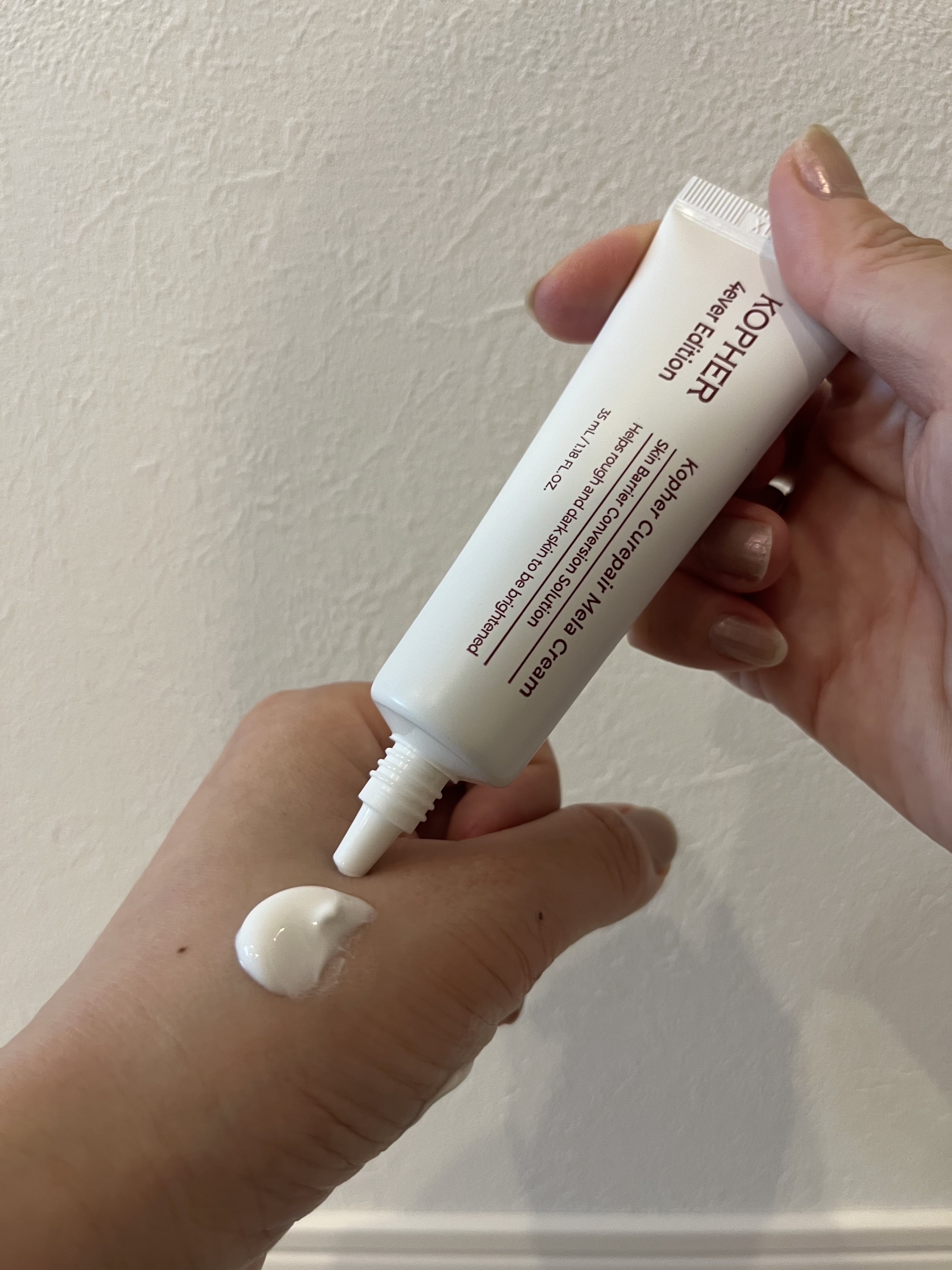 CUREPAIR MELA CREAM /KOPHER/フェイスクリームを使ったクチコミ（2枚目）