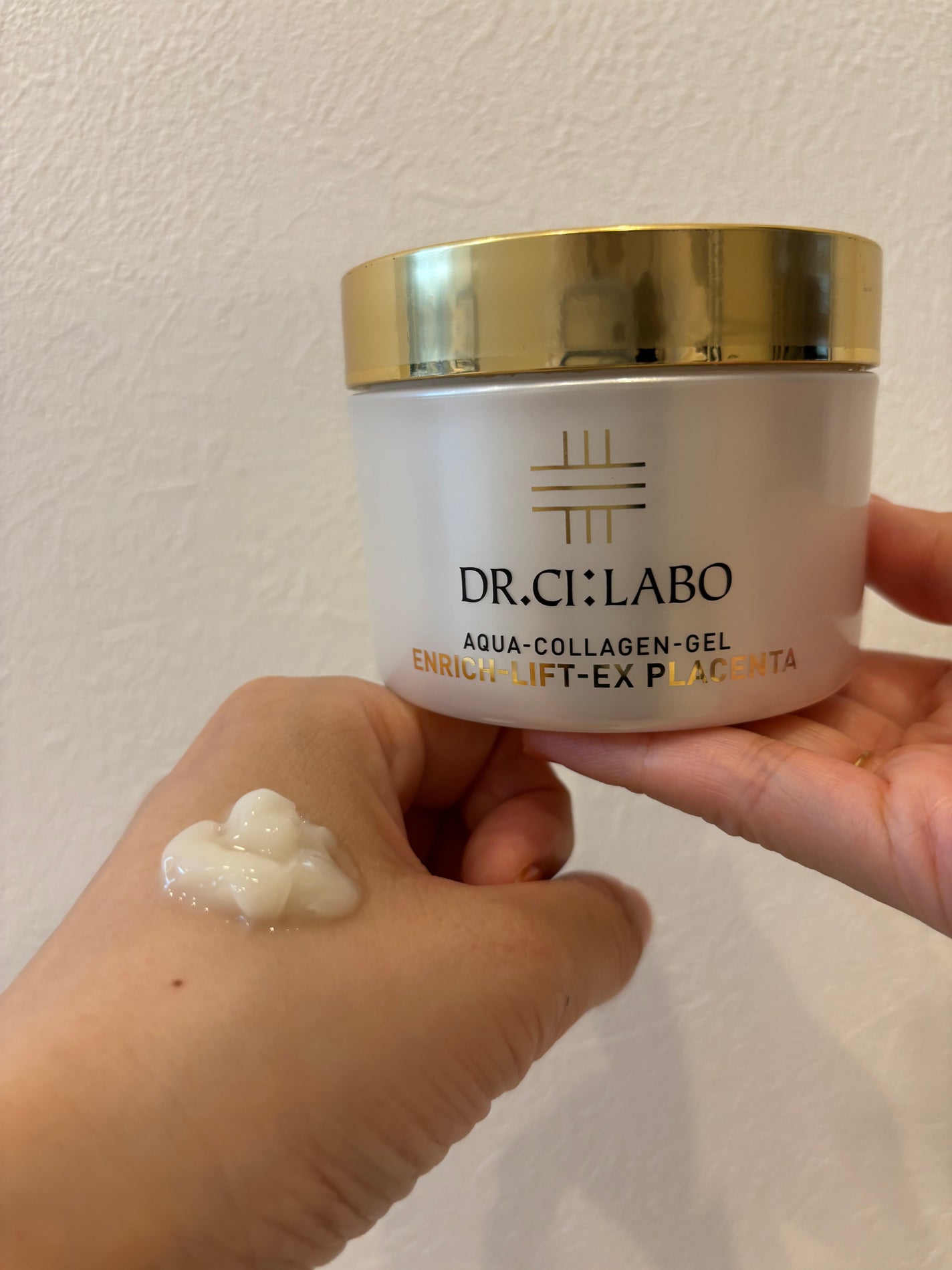 アクアコラーゲンゲル エンリッチリフトEXプラセンタ/ドクターシーラボⓇ/オールインワン化粧品を使ったクチコミ(2枚目)