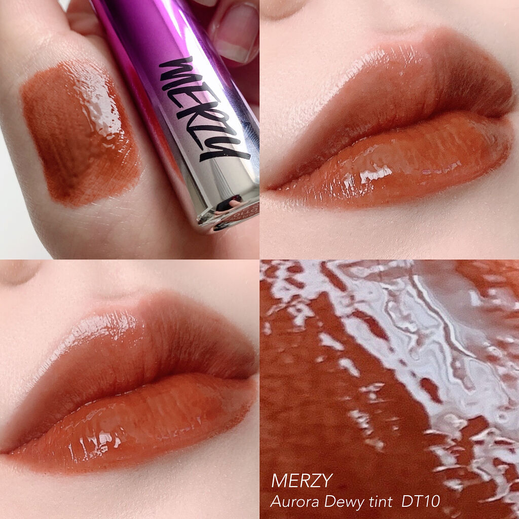 オーロラ デュイ ティント/MERZY/リップティントを使ったクチコミ（1枚目）