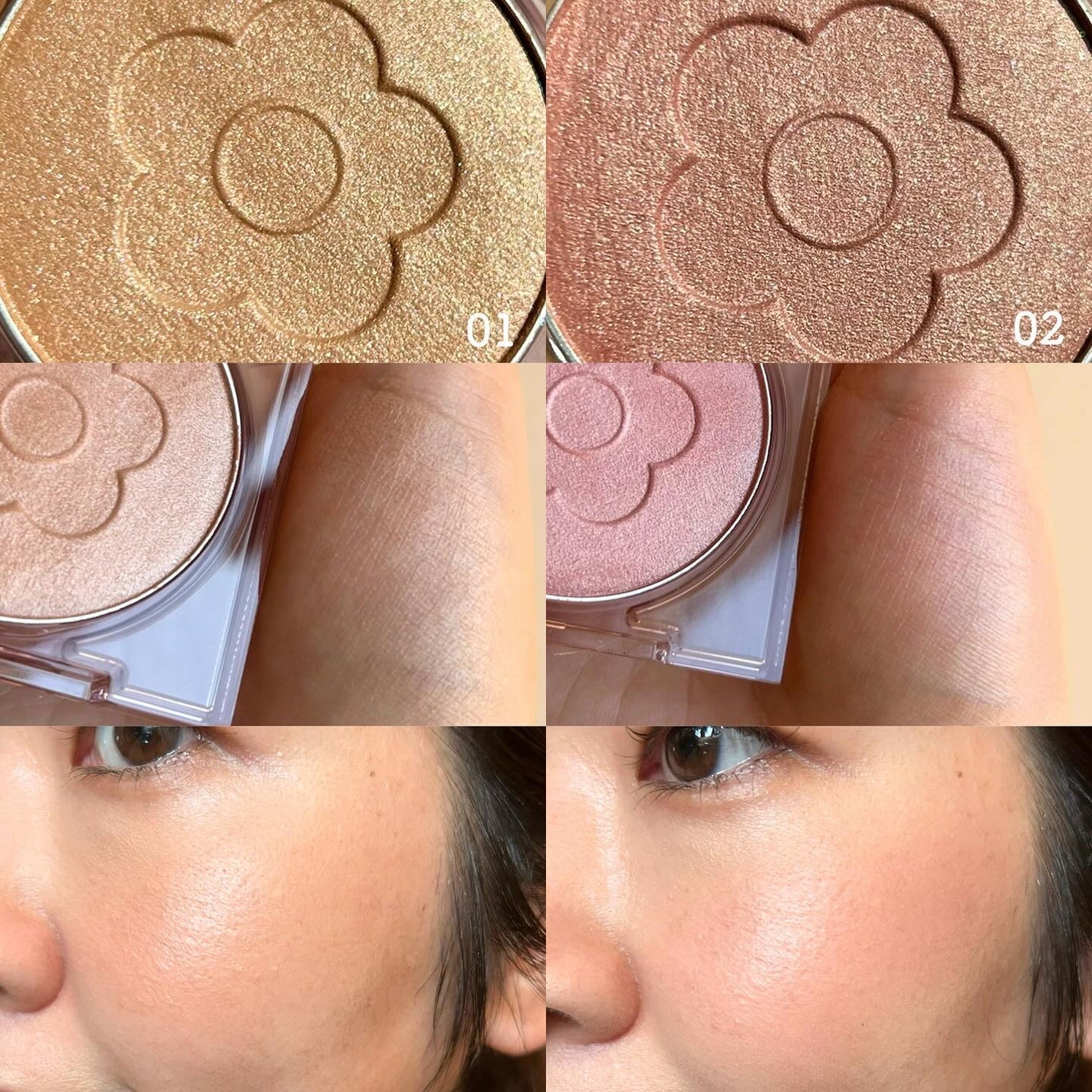 デイジードール パウダー ブラッシュ ブルーム/DAISY DOLL by MARY QUANT/パウダーチークを使ったクチコミ(4枚目)