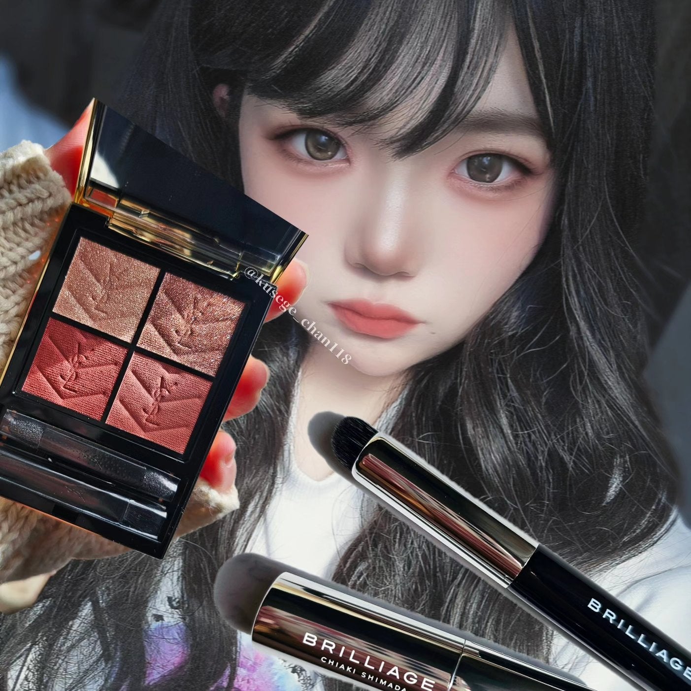 クチュール ミニ クラッチ/YVES SAINT LAURENT BEAUTE/アイシャドウパレットを使ったクチコミ(5枚目)